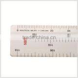 Nautical Miles Scale Ruler, 2.5mm Thickness Military Nautical Straight Ruler for Measuring, Echelle 1/1000 000 # KNM-5 thumbnail-3