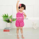 2015 New Fashion Baby Clothes Funny Newborn Baby Romper Boutique Polka Dot Jumpsuit thumbnail-3