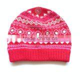 Fashion Acrylic Soft & Warm Knitted Hats Factory in Good Price thumbnail-4