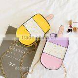 Bag 2017 Handbag Chain Girls Ice Cream Pattern Shoulder Long Strip Bag thumbnail-3