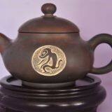 Animal Monkey Teapots Chinese Tea Pot Hand Carving Nixing Cermaic Tea Pots thumbnail-1
