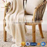 High Quality Baby Cable Cashmere Throw and Blankets thumbnail-3