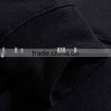 Good Quality Custom 100% Cotton Plain Black Hoodies Made in China thumbnail-6