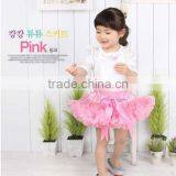 Xmas Charming Girl Fluffy Pettiskirt Fashion Sweet Chevron Girls Pettiskirt Wholesale thumbnail-4