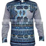 Blue Party Wear Shirt thumbnail-5