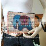 Hill Tribe Handmade Clutch Elephant Bag thumbnail-1