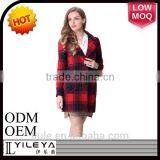 2015 New Korean Style Fashion Women's Long Winter Design Coat thumbnail-5