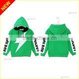 New Design Boys Fleece Hoody With Hood Lightning Printing Cool Boy Hoodies Custom Wholesale thumbnail-3