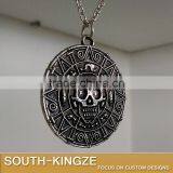 Carribean Sea Marine Style Metal Antique Silver Pendant thumbnail-4