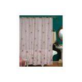 Printed Voile Shower Curtain thumbnail-1