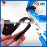Customized Logo Printed Hook & Loop Cable Tie Include Eyelet Holes thumbnail-6