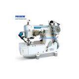 Flatbed Interlock Sewing Machine With Top and Buttom Thread Trimmer thumbnail-1