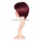 Hot Sale Large Stocks! Red Short Hair Wig, Fashion Spiky Hair Wigs, Synthetic Hair Wig thumbnail-5