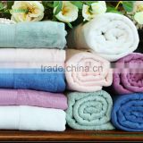 100% Bamboo Thickness White Bath Towel With Custom Logo for Gift Bath Towels For Hotel SPA Use GVBM3005