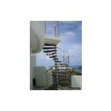 304/316 stainless steel  Spiral Staircase