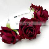 Wholesale Fashion Fabric Covered Flower Crown Headband for Kids FH2209 thumbnail-1