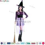 2016 Wholesale Purple Sorceress Carnival Costumes for Women Cosplay Party City Halloween Costumes Girls thumbnail-1