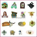 Custom Sliver Plated Metal Soft Enamel Baltic Tours Lapel Pin With Safety Pin thumbnail-3