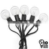 Different Color 25FT 50FT 100FT G40 LED String Lights for Outdoor Wedding Party Patio Use thumbnail-3