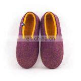 Wholesale 100 % Polyester Nonwoven Felt Natural Warm Handmade Wool Felt Shoes thumbnail-1