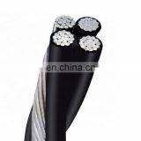 110kv XLPE Insulated Three Phase Aluminum Power Cable Price 70mm2 95mm2 95mm ABC Cable thumbnail-2