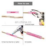 Hampool Different Sizes Copper Waterproof Automobile Heat Shrink Wire Connector Set thumbnail-6