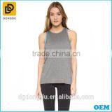 2016 Custom New Fashion Girls Sports Yoga Plain Crop Tops thumbnail-3