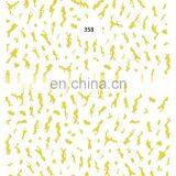 JOYFUL 354-359 Gold English Letter Words 3D Adhesive Japanese Simple All-match DIY Nail Beauty Decals Stickers thumbnail-3