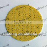 Multi-holes Yellow Drywall Sanding Abrasive Dics Velcro DKD