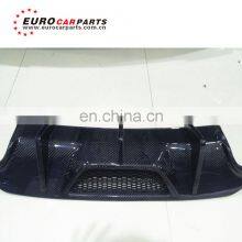 C Class Carbon Fiber Rear Lip Spoiler Diffuser For for W204 C63 4 Door to Vorsteiner Style Carbon Finber Diffuser for C63 2012+ thumbnail-1