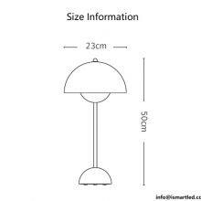 Simple Bedside Table Lamp Living Room Study Office Decorative Table Lamp thumbnail-5