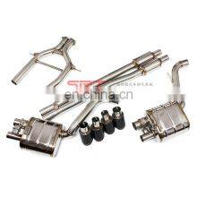 Exhaust Pipe for Porsche Panamera Titanium Exhaust Catback With Quad Double Tip thumbnail-4