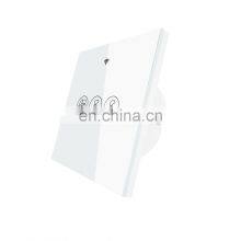 Tuya Wifi Smart Switch EU Standard rf Radio Frequency Remote Control Touch Switch Alexa Vioce Control,adjust Wind Speed at Will