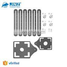 Tile Hole Locator Aluminium Alloy Angle Ruler Finder Slide Folding Measuring Ruler Protractor Angular Template