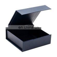 Luxury Small Rigid Navy Blue Magnetic Lid Gift Box Packaging for Small Product Wrapping thumbnail-2