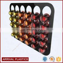 Black Color Wall Mount Acrylic Nespresso Capsule Holder thumbnail-3