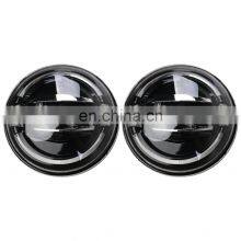 J322 7inch Headlight FOR JEEP FOR Wrangler JK 2007-2017 Driving Lights Turn on a Touch of Blue DRL Turn to Amber Light LANTSUN thumbnail-2