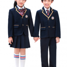 Japanese Korean Primary high School office Kindergarten Children Kids School Uniforms Pleated Girls Shirt Skirt Set