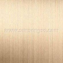 PVD Brass Coated Hairline Stainless Steel Sheet Gold Pvd Stainless Steel Decorative Stainless Steel Sheets