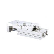 100% Quality Guarantee Stable Performance Anti Oxidation Aluminum Alloy Air Pneumatic Cylinder With Slide Table