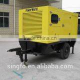 55KVA Tailer Type Magneticl Electrical Diesel Generators With CE Certification and 1103A-33TG1 Engine for Sale