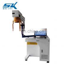 20W 30W 50W Fiber Laser Marking Machine for Opaque Plastic Steel Metal Sheet thumbnail-3