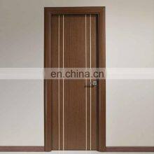 Modern Frame Design Flat Solid Core Modern Teak Design Custom Bedroom Solid Hardwood Contemporary Interior Doors