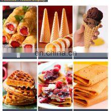 Icecream Cono De Helado Maker Fully Automatic Egg Roll Machine Ice Cream Waffle Sugar Cone Making Machine thumbnail-5