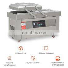 10Kg Package Rice Air Fill Vertical Big Bag Sweet Corn Single Chamber Desktop Vacuum Pack Machine For Seafood thumbnail-4