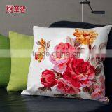 3D Printed Cushion Cover, Flower Design Printed Cushion, Decoration Cushion thumbnail-1