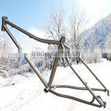 Titanium Fat Bike Frame Snow Bike Frame 26er x 4.8 Tire Fat Bike thumbnail-1