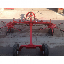 Rotary Finger Wheel Lawn Mower Hay Rake for Farm thumbnail-4