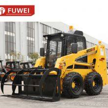 FUWEI MANUFACTURIING TOP QUALITY MULITI-FUNCTION SKID STEER LOADER LIKE BOBCAT thumbnail-2
