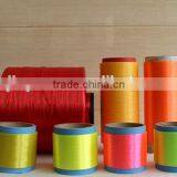 High Tenacity Low Elongation Dyed 100% Polyester Yarn thumbnail-2